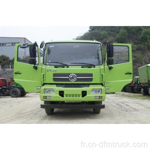 Camion à benne basculante Dongfeng à mi-service avec manuel